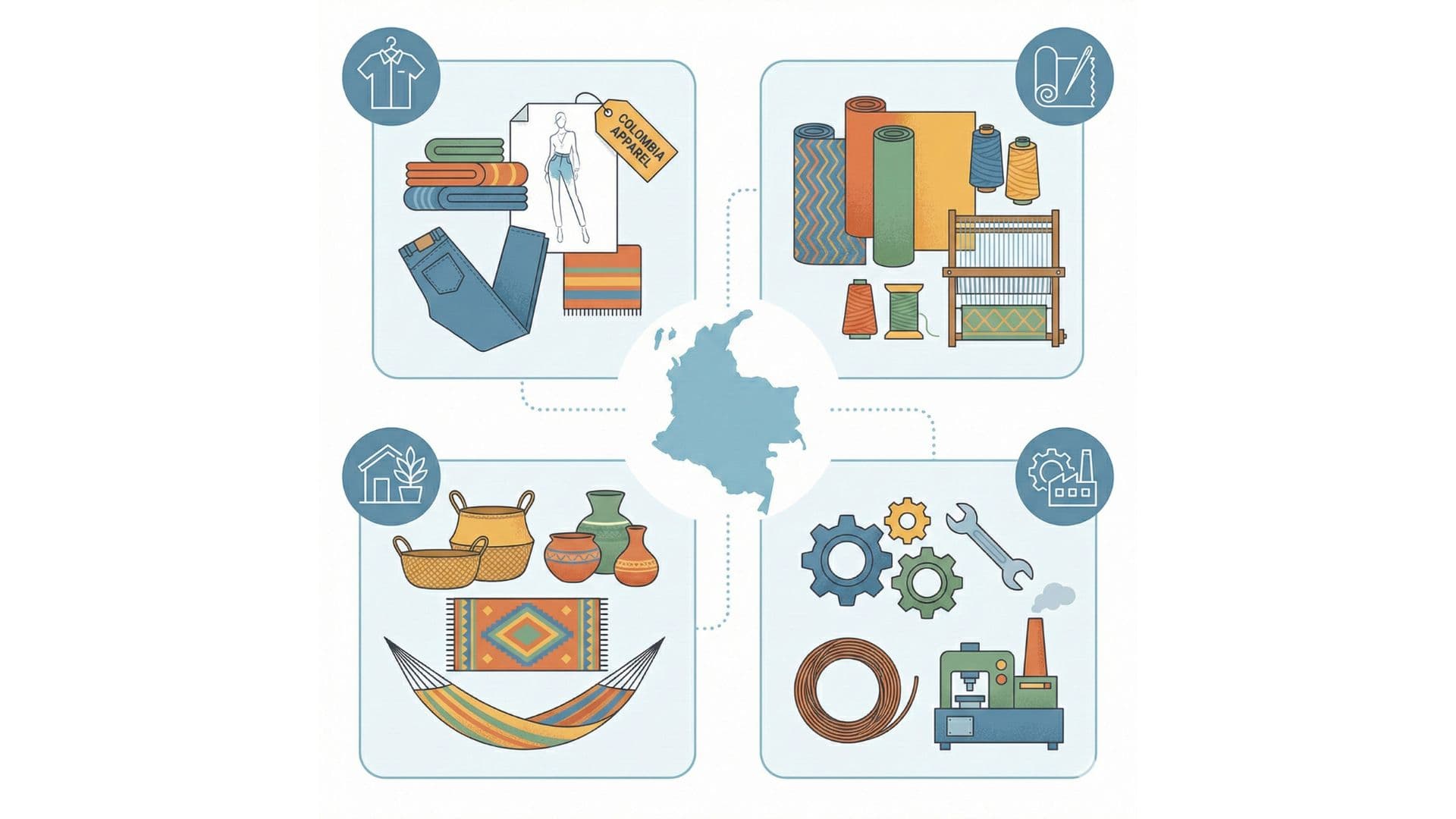 Top Products to Source from Colombia